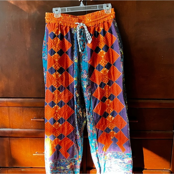 Kimchi Blue Leland patchwork pants - Picture 1 of 7